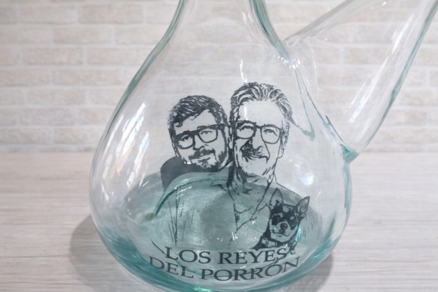 Porrón personalizado ejemplo 3